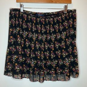 MADEWELL floral mini skirt 12